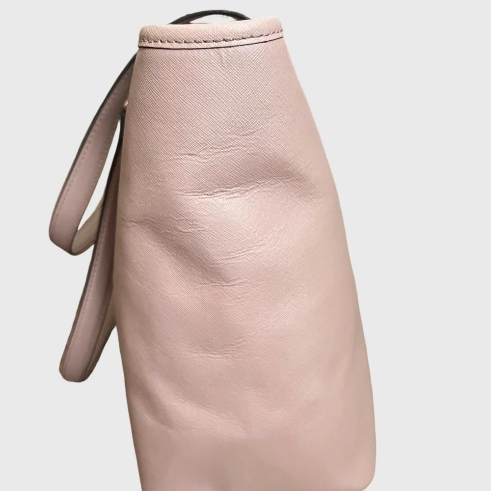MICHAEL KORS Pink Sady Leather Tote Bag